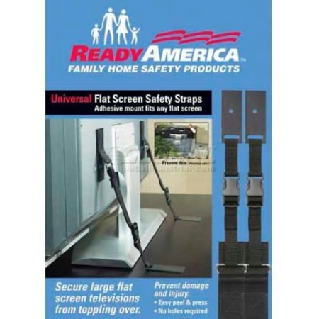 READY AMERICA Ready America Universal Flat Screen TV Safety Strap,  4521